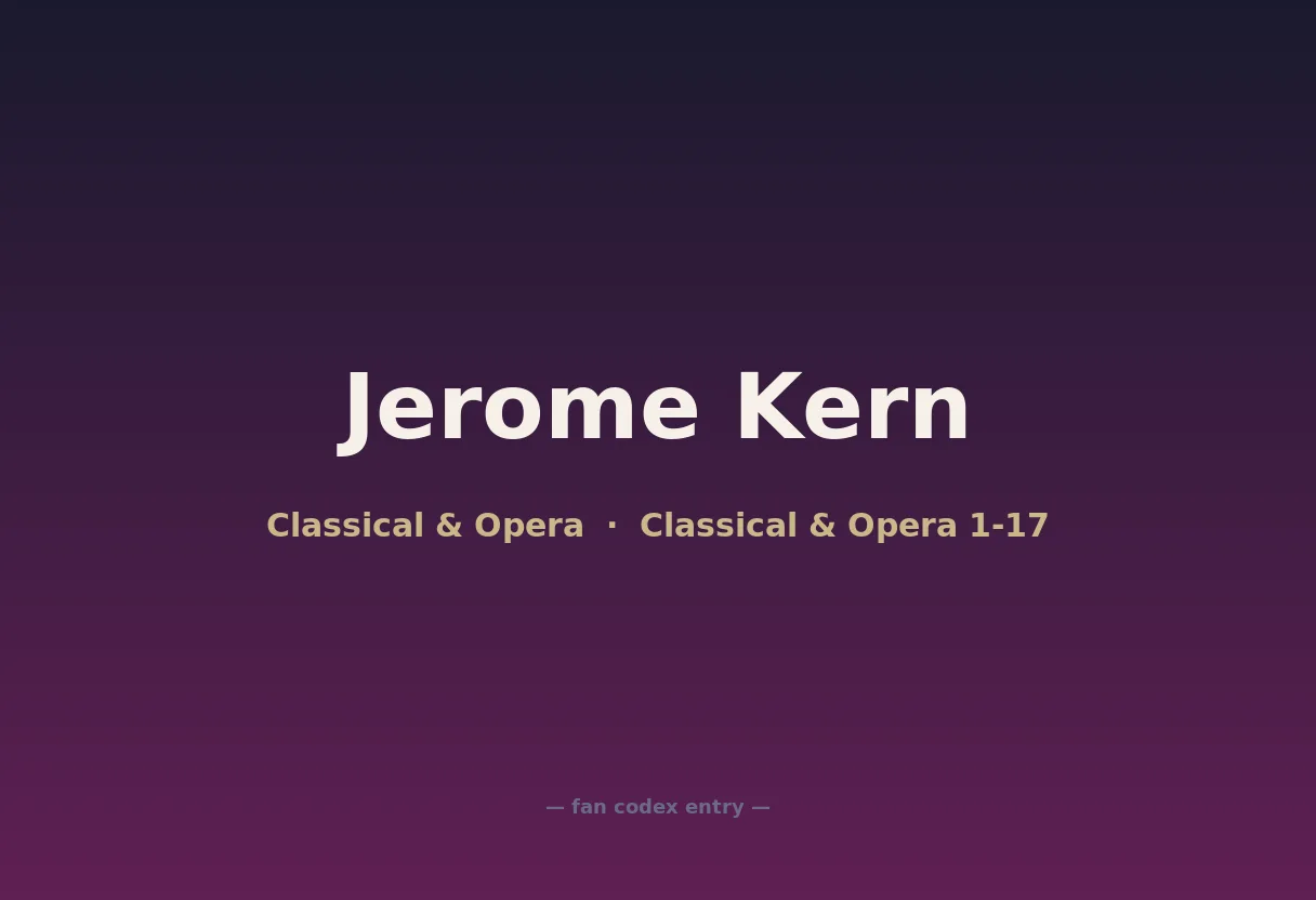 Jerome Kern