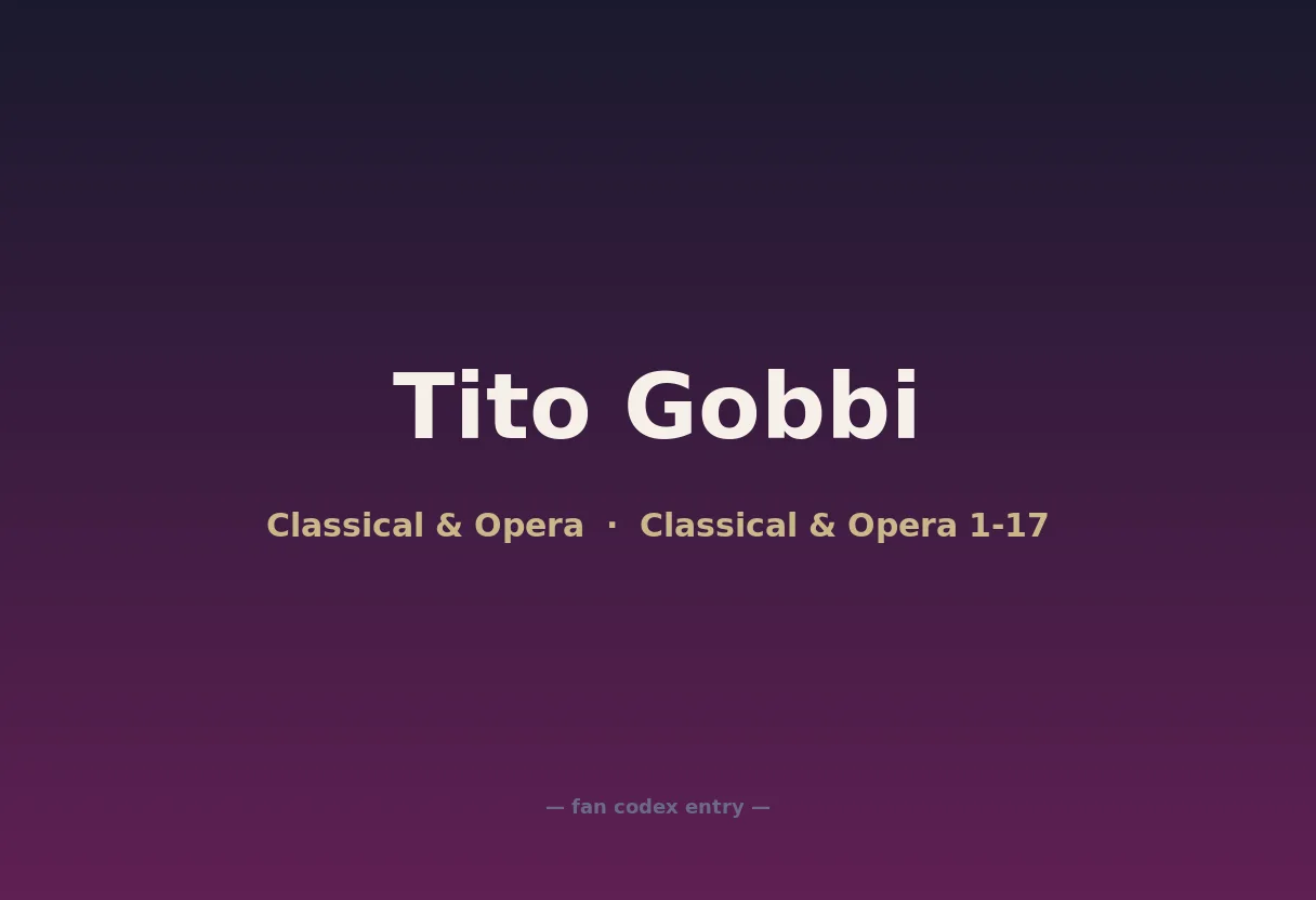 Tito Gobbi