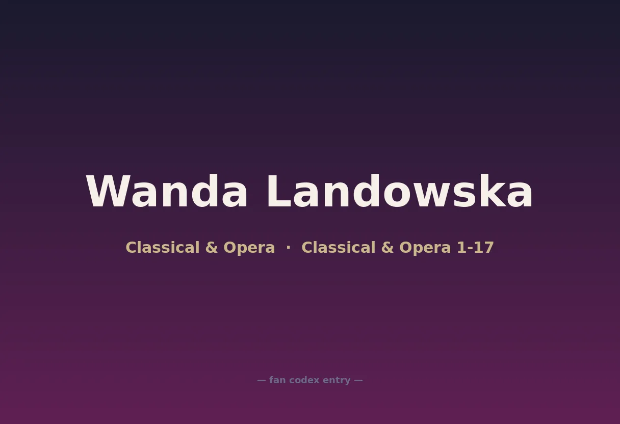Wanda Landowska